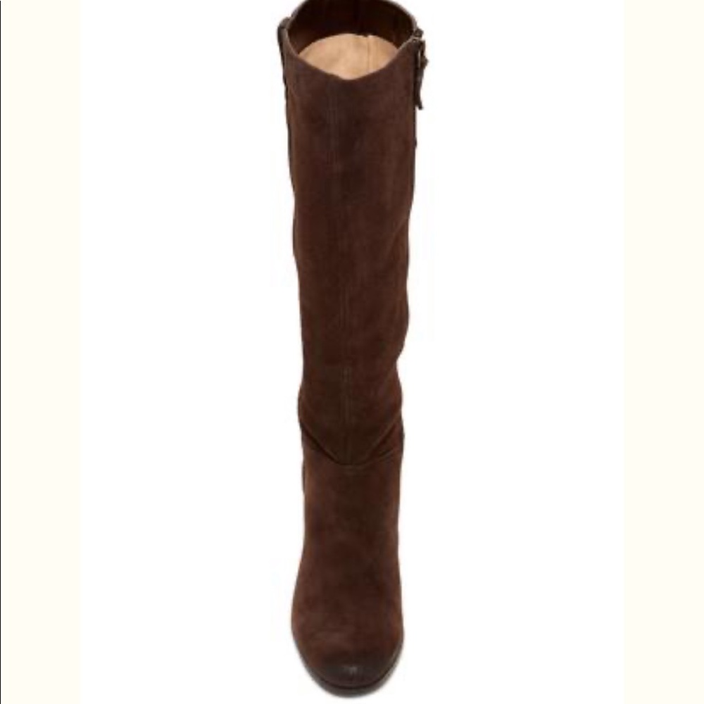 Tesori Brown Suede Boots - Picture 5 of 8